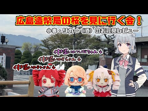 小春リカー（酒）のお花見【広島造幣局さくらみち2024】