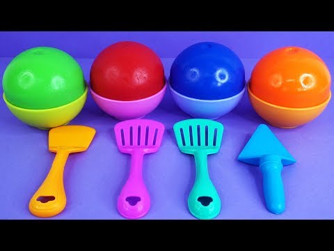 Impara i Colori con Play Doh Giocattoli Super pigiamini, filastrocche canzoni per bambini