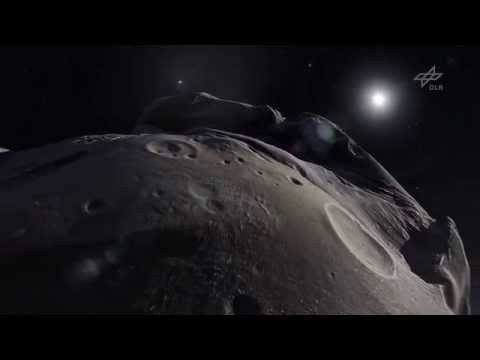 Animationen des Kurzfilms "Mission ins Ungewisse I - Der Kometenjäger Rosetta"