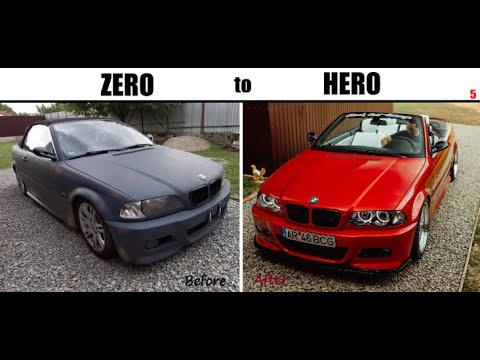 Building a BMW e46 CABRIO in 10 minutes.