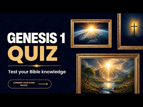 Abeka Genesis Content Quiz 1