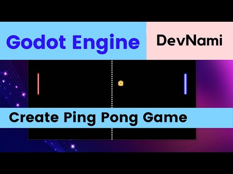 Godot Engine How to Create Pong Game