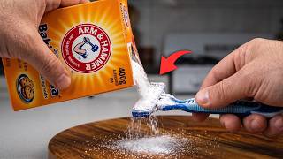 I Put Baking Soda on My Razor Blade and Never Bought Another One Again