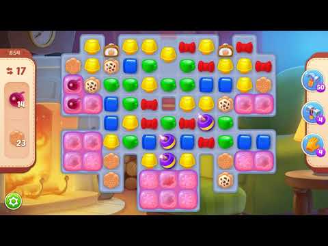 Homescapes Area 5 Day 4 Level 854 - No Boosters Or Hacks