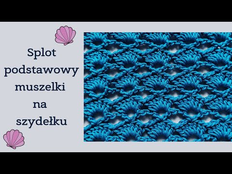 Basic crochet scallop stitch