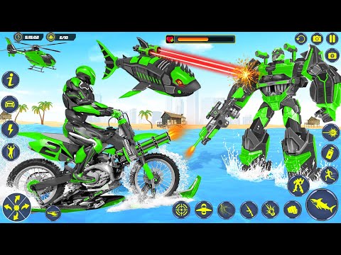 SASTA Shark Robot🤣 | Shark Robot new update | Shark Robot Transform Game