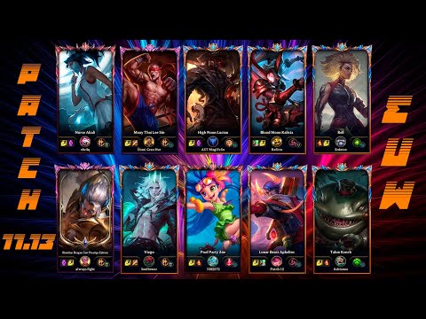 EUW Challenger Match #173 Highlights Patch 11.13