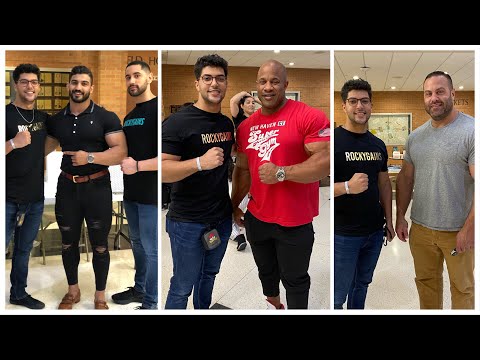 MEETING VICTOR MARTINEZ, EVAN CENTOPANI, & KARIM HAWASH + BODYBUILDING PROPOSAL + WEDDING