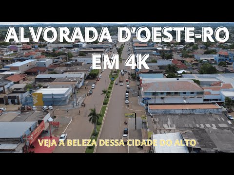 Alvorada do Oeste–RO Vista do Alto | Imagens Aéreas em 4K