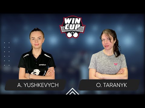 13:30 Anastasiia Yushkevych - Olena Taranyk  03.02.2025 WINCUP Women Professional. TABLE 1