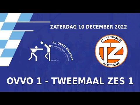 OVVO Maarssen 1 vs Tweemaal Zes 1 | Livestream (10-12-2022)
