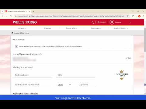 Wells Fargo Mailing Address