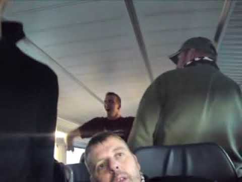 Bfc Dynamo Fans auf den Heimweg nach Berlin am 7.11.09