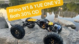 RhinoRC W1 575 Pro YUE ONE V2 running