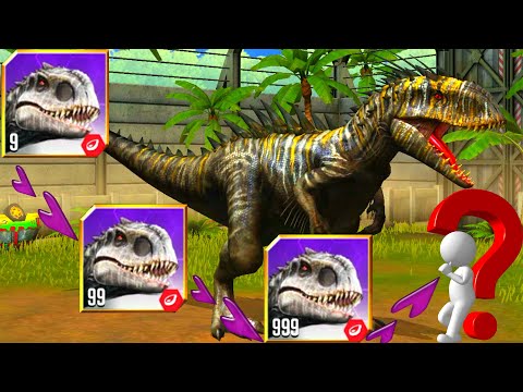 GEN 2 INDOMINUS REX 999 vs VULCAN 19 - JURASSIC WORLD THE GAME