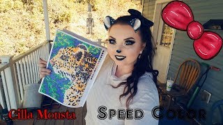 Speed Coloring!: Color Quest Page 1 Leopard