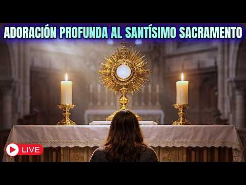 ADORACIÓN PROFUNDA AL SANTÍSIMO SACRAMENTO 🙏 MI SEÑOR, AQUÍ ESTÁ MI CORAZÓN