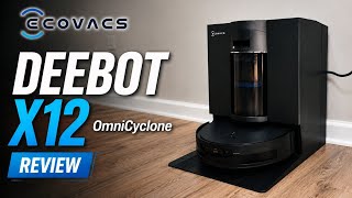 BEST Robot Vacuum Mop? New ECOVACS DEEBOT X12 OmniCyclone Review