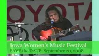 2008 Iowa Women's Music Festival promo featuring Susan Werner