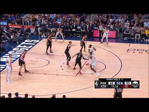 Evan Turner All Plays 05/07/19 Portland Trail Blazers vs Denver Nuggets Game 5 Highlights