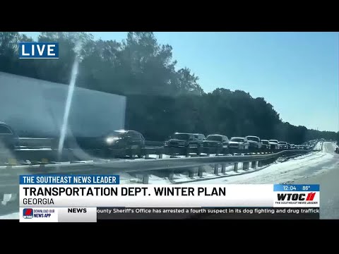 GDOT crews preparing for winter weather with dry runs expected in coming months