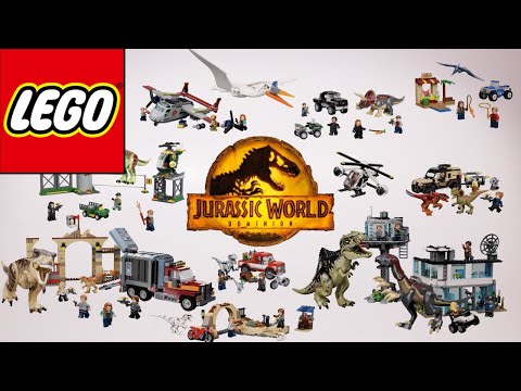 Lego Jurassic World Dominion Compilation of All Sets
