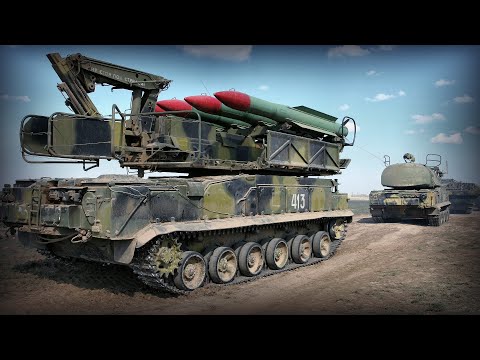 9K37 Buk - Russian Medium Range Air Defense Missile System
