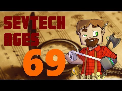 1.12 Modded Minecraft SevTech Ages: Episode 69: Disk Drives and Storage Disks!
