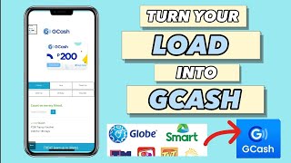 LOAD TO GCASH / Paano magiging pera ang load? LET