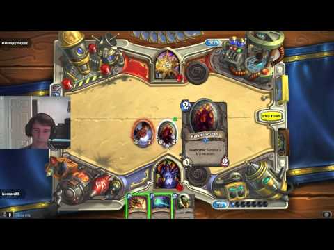 AHGL - Season 5 - Hearthstone - Preseason Week 2 - icemanSX vs GrumpyPuppy - Game 4