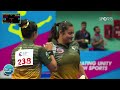 Winning moments for Akhya Mukherjee and Sutirtha Mukherjee 💪 Women Doubles Final