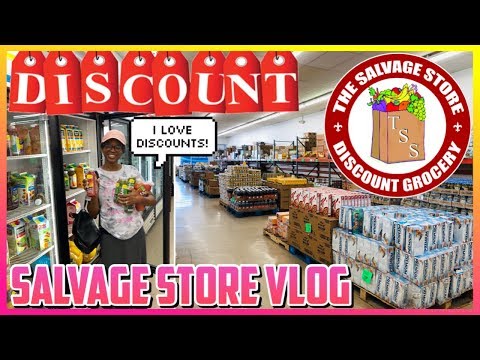 The Salvage Store Discount Grocery |Vlog