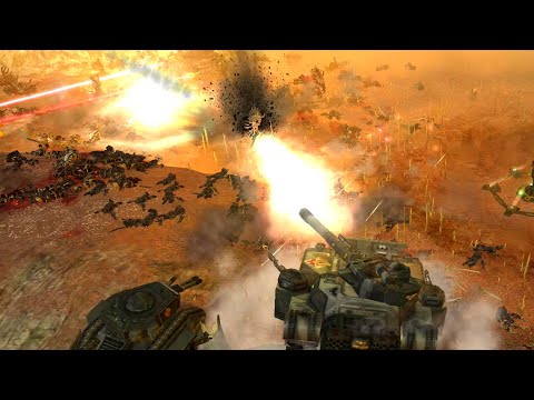 Unification Mod 2021: Imperial Guard & Dark Angels vs Chaos Space Marines vs Tyranids! DOW:Soulstorm