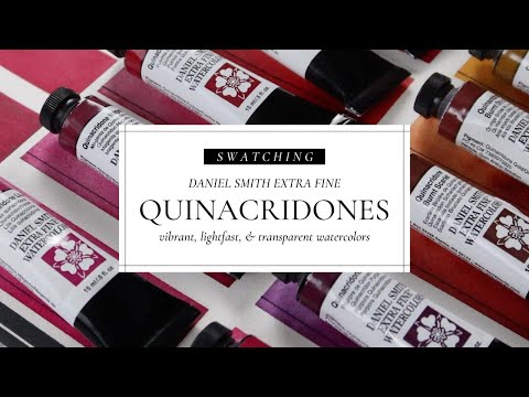 Daniel Smith Quinacridone Watercolors