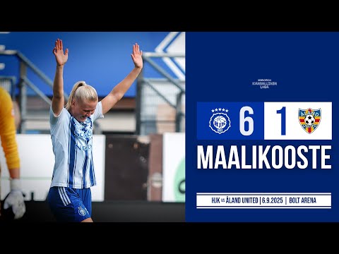 HJK vs Åland United 6-1 Maalikooste
