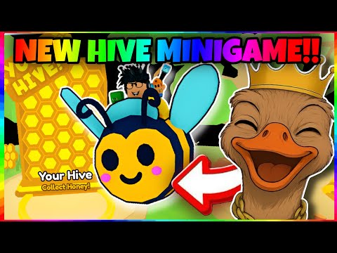 🐝 THE NEW HIVE MINIGAME is SO MUCH FUN in REBIRTH CHAMPIONS ULTIMATE (ROBLOX)