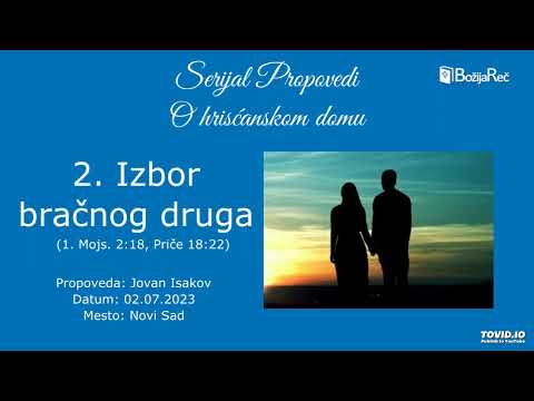 2. Izbor bračnog druga