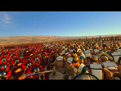 1.000 SPARTANS vs 10.000 ATHENIANS - Total War ROME 2