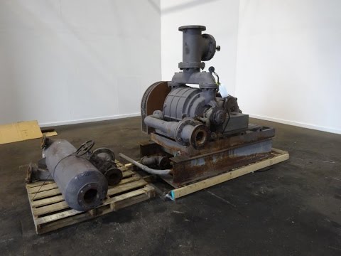 Used- Nash Hytor Liquid Ring Vacuum Pump, Model 1002 - stock # 48528003