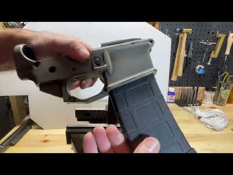 AR15 Complete Lower Receiver Assembly