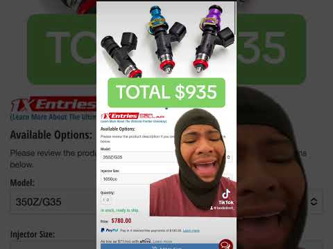 Cost to E85 a G35 ✨ 2023 NISSAN Z (Part 1)