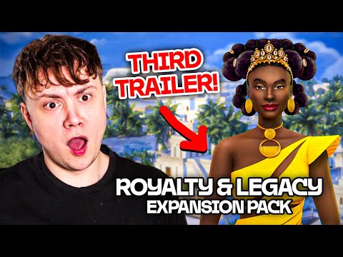 The Sims 4 Royalty & Legacy OFFICIAL Dynasty Trailer (yes another one)