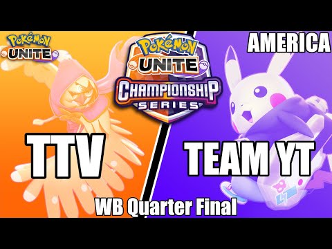 TTV vs Team YT - PUCS NA May WB Quarter Final - Pokemon Unite Tournament