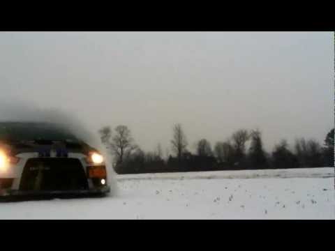 FUN IN THE SNOW WITH MY EVO X