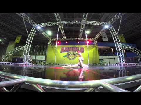 Panamerican Pole Championship 2015 - Francine de Oliveira - Winner (Amateur Division)