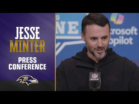 Jesse Minter's 2026 NFL Scouting Combine Press Conference | Baltimore Ravens