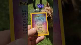 Was ist das für eine mysteriöse Pokémon-Karte?! 🧐🔮 #shorts