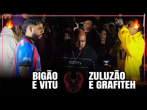 (VIBE SURREAL!!!) BIGÃO e VITU x ZULUZÃO e GRAFITEH | SEMI | #BDN177