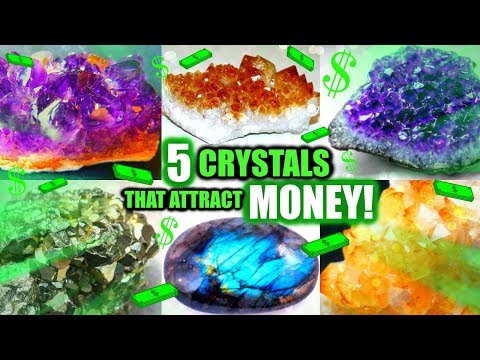 5 CRYSTALS THAT ATTRACT MONEY! │ HOW TO USE POWERFUL STONES TO MANIFEST ABUNDANCE
