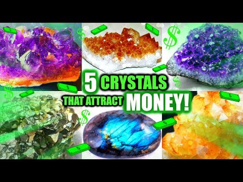 5 CRYSTALS THAT ATTRACT MONEY! │ HOW TO USE POWERFUL STONES TO MANIFEST ABUNDANCE Video
